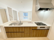 【キッチン　ウォークナット】