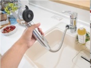 【浄水器一体型シャワー水栓】