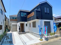 1号棟 【ZEH水準省エネ住宅】３ＬＤＫ新築戸建。完成済み。