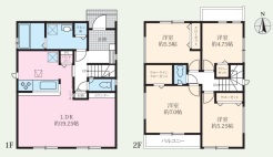 ■耐震性に優れたI.D.S工法
「木造軸組－パネル工法」。木造軸組工法の設計自由度と構造用合板パネル工法の耐震性の高さを併せもった工法です。 外壁、1・2階床組、屋根を構造用合板で一体化させ、高い耐震性を実現させています。