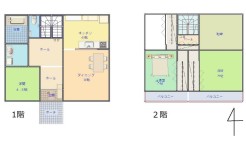 4LDK、土地面積175.95平米、建物面積133平米