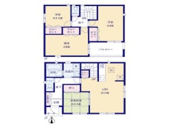 3号棟 土地約40坪、4LDK新築戸建。