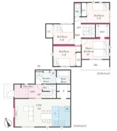 至近には比較的高い建物が少ないため、とても落ち着いたエリアです。