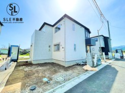 ゆとりある土地38坪で、南側は建物が無いので陽当たり、眺望で良好で開放感もございます！