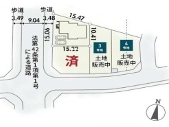 駐車スペースは並列2台可能