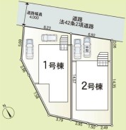 車種により2台駐車が可能なスペースがございます。