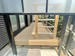 洗濯物を干したり、日中のんびり過ごす場所としてもご活用いただけます◎