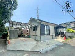 【敷地約46坪】カースペース3台駐車が可能な2ＳＬＤＫ平屋住宅。