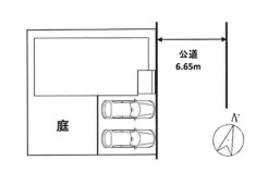 カースペース2台駐車可※車種による