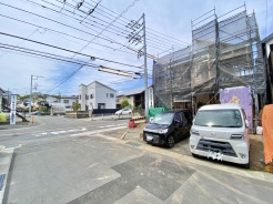 南西角地の開放感感じられる敷地面積５０坪以上の敷地