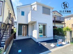 【駐車2台可】2025年7月完成済み！テレワークルームのある3ＬＤＫ新築戸建です。
