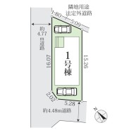 カースペース車種により2台駐車が可能です。