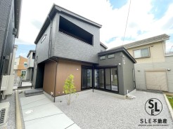 【ZEH水準省エネ適合住宅】シックな外観と収納力の高さが頼もしい3ＬＤＫ新築戸建です。