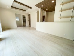 ＬＤＫは１６帖ある広々としたリビング