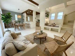 ２０帖以上あるＬＤＫは開放感ある広々としたリビング