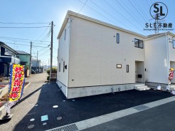 【駐車３台可】ＬＤＫ１９帖以上の広々リビングが魅力的な３ＬＤＫ新築戸建です！