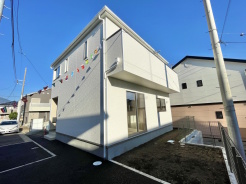 1号棟 外水栓も備えているため、車や自転車のお手入れ、ガーデニングにも便利です