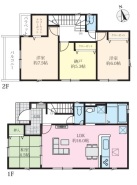 全室南向きで陽当たり良好な間取り◎