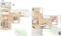 ４ＬＤＫ＋ＷＩＣ収納付き。