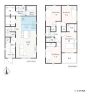 長期優良住宅
カースペース2台可能
耐震等級3取得