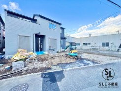 南側道路なので、陽当たりと通風良好な住環境