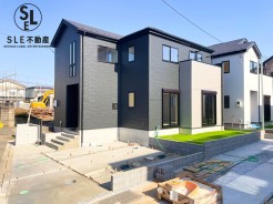 1号棟 開放感あふれる40坪の敷地、のびのび暮らせる理想の住まいです。