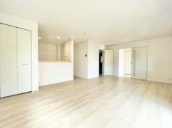 2号棟 家族の会話も弾むリビング