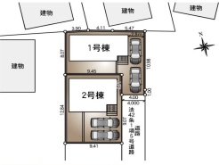 駐車スペースは2台可能