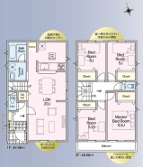 4LDK、敷地面積101.61平米、建物面積95.58平米