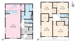 4LDK＋WIC＋SIC、敷地面積111.98平米、建物面積101.85平米