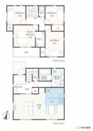 ファミリータイプ４LDK
カースペース2台可能
閑静な住宅街