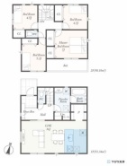 ファミリータイプ４LDK
カースペース2台可能
閑静な住宅街です。