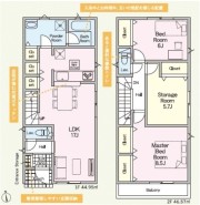 LDKと別に居室が3部屋あります。
◇耐震性能と制振性能を備えた地震に強い家
◇第３者機関による「住宅性能評価書」取得住宅
◇基礎から屋根まで最長10年保証付き
