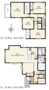 2号棟 ゆとりある空間設計と、各部屋の独立性が確保されたプライベート重視の住まい。日々の暮らしに心地よい落ち着きと、確かな安心感をもたらします
