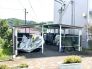 共用部分の駐輪場とバイク置き場