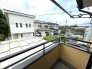 ２階からの眺望です。
天気が良い日には、富士山も見えます。