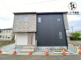 北西角地の開放感ある立地に佇む新築戸建。