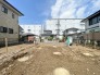料理をしながらリビングにいる家族との会話を楽しめるカウンターキッチン。