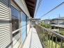 おもいっきりお洗濯干しとお布団干しができるワイドバルコニー