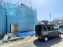 1号棟 現在建築中ですが、同建築会社の完成物件のご見学を行う事も可能です。
