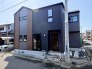 同施工完成モデルハウス、外観。