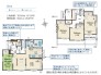 8号棟 ファミリータイプの４LDK
全室南向きのお部屋で明るいお部屋です。