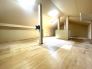小屋裏収納があり、使用頻度の少ないものを収納したりするのに便利ですね♪