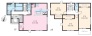 ＬＤＫ17帖、各居室6帖以上あり全室南向き4ＬＤＫの間取り。