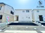 1号棟 【駐車３台可】周辺は閑静な住宅街。南向きで陽当たり良好な3ＬＤＫ新築戸建