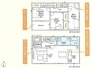 全室南向きで陽当たり良好な間取り◎