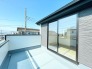 奥行きがあるバルコニーでは、洗濯物がたくさんあっても干すことができます◎