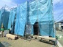 2号棟 「ただいま建築中！少しずつ形になっていく我が家の成長を見守るワクワク感がいっぱい。完成したら、家族みんなが笑顔になれる“とっておきの場所”になりますように。」