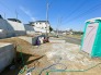 1号棟 閑静な住宅街で開発分譲地内のため交通量も少なく駐車もストレスなく可能です。