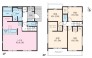 2号棟 4LDK＋SIC＋WIC、敷地面積124.89平米、建物面積101.43平米